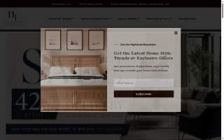 Highlands Furniture & Decor website