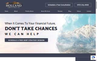Holland Law Office website