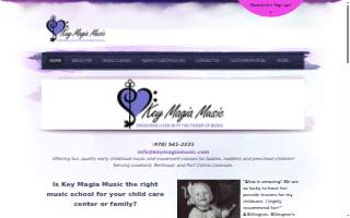 Key Magia Music website