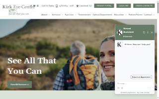 Kirk Eye Center website