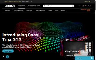 ListenUp® website