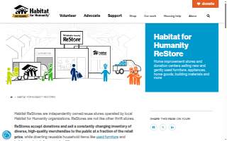ReStore - Loveland Habitat For Humanity website