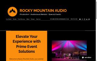 Rocky Mountain Audio website