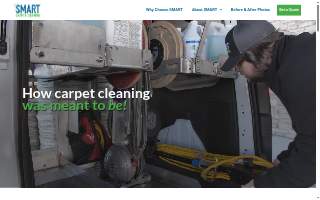 Smart Carpet Cleaning - Loveland website