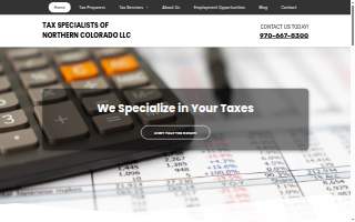 Tax Specialists Of Northern Colorado LLC website