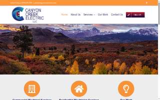 Canyon Creek Electric website