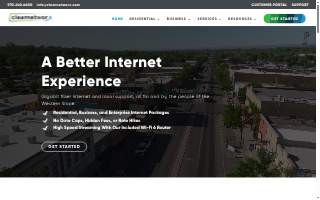Clearnetworx Internet Service Provider website
