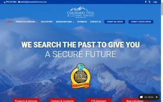 Colorado Title & Closing Services, LLC of Montrose website