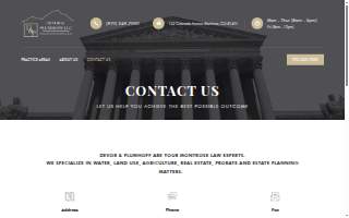 Colorado West Law website