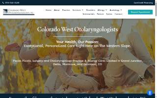 Colorado West Otolaryngologists website