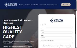 Compass Medical Center - Montrose website