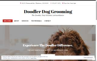 Doodler Dog Grooming LLC website