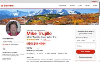 Mike Trujillo - State Farm Insurance Agent website