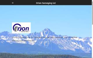Orion Surveying website