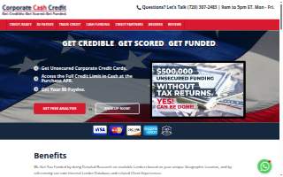Corporate Cash Credit website