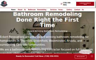 Eckert Renovations website