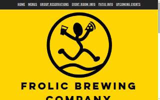 Frolic Brewing Company website