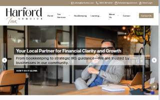 Harford Tax Services website