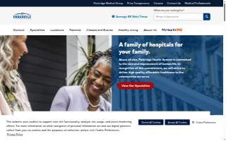 HCA HealthONE Women's Health Group website