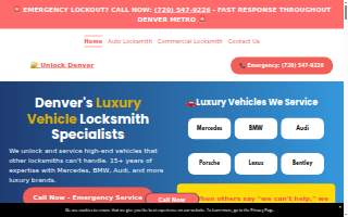 Unlock Denver website