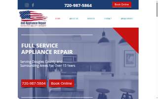 AAG Appliance Repair website