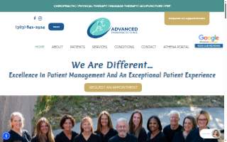 Advanced Chiropractic Clinic in Parker website