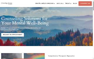 Counseling Services of Parker, LLC website