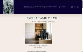 Dylla Family Law website