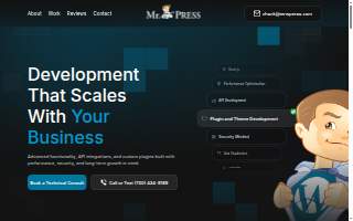 Mr. WPress Custom Wordpress Developer website