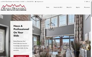 Rocky Mountain Real Estate Advisors website