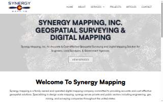 Synergy Mapping Inc. website