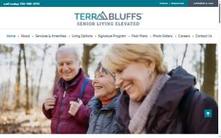 Terra Bluffs website