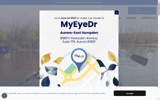 Vaske Vision Care website