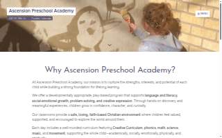 Ascension Preschool Academy of Pueblo website
