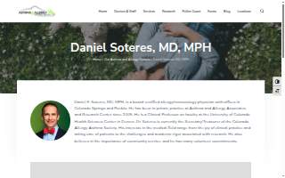 Asthma & Allergy Associates PC: Daniel F. Soteres, MD website