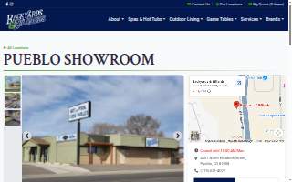 Backyards & Billiards website