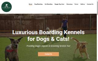 Elite Paws Pet Resort website