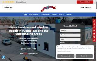 Glass On Time website
