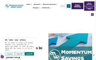 Minnequa Works Credit Union website