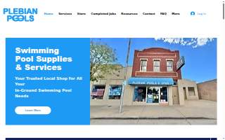 Plebian Pools of Pueblo website