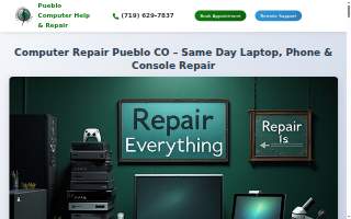Pueblo Computer Help & Repair website