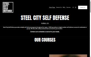 Steel City Self Defense website