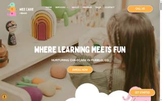 Wee Care Childcare website