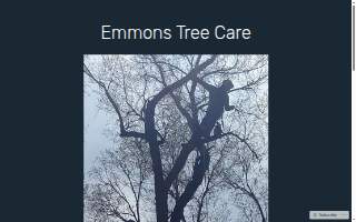 Emmons Tree Care website
