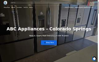 ABC Appliances of Security-Widefield website