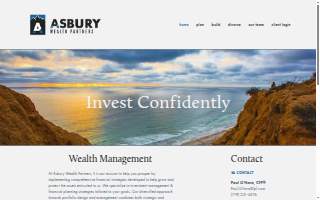 Asbury Wealth Partners- Paul O'Hara, CFP® website