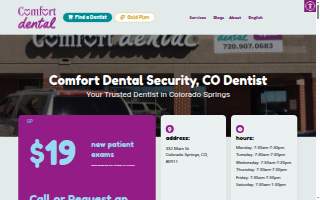 Colorado Springs Dental website