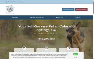 Faithful Friends Animal Hospital website