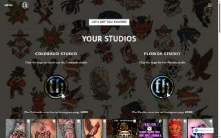 Fallen Heroes Tattoo & Piercing Colorado website
