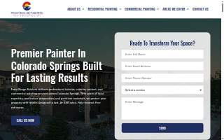 Front Range Painters website